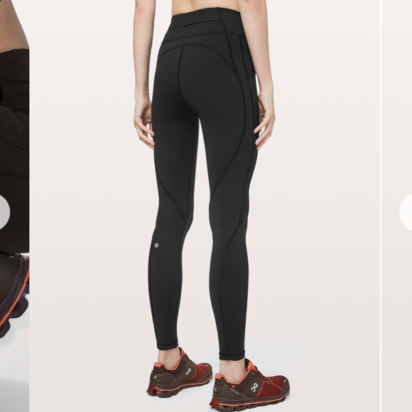 Lululemon Time To Sweat Leggings 28” in black - Picture 1 of 6